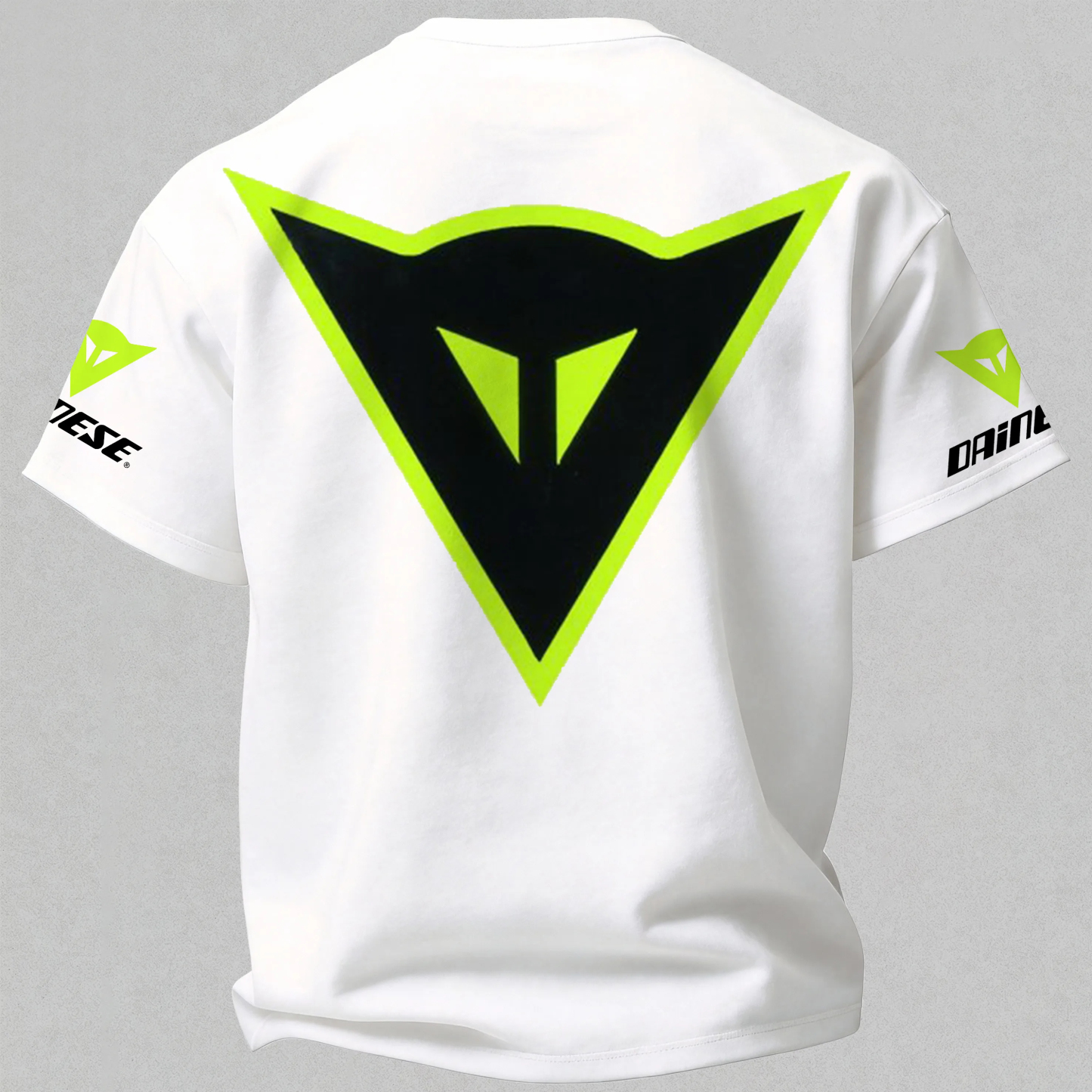 Dainese Neon Triangle Logo Printed Men's T-shirt