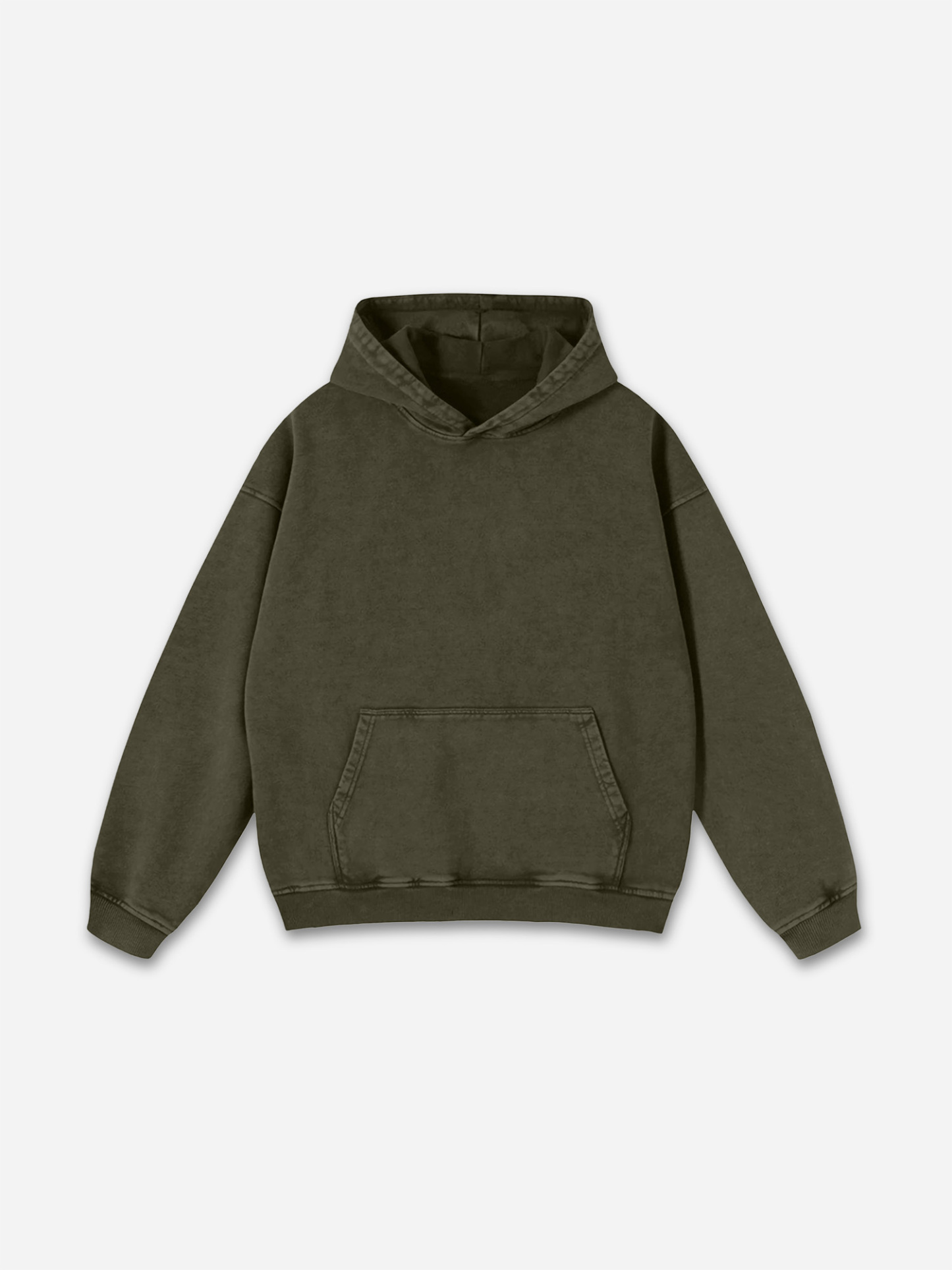 Vintage Essential Washed Pullover Hoodies