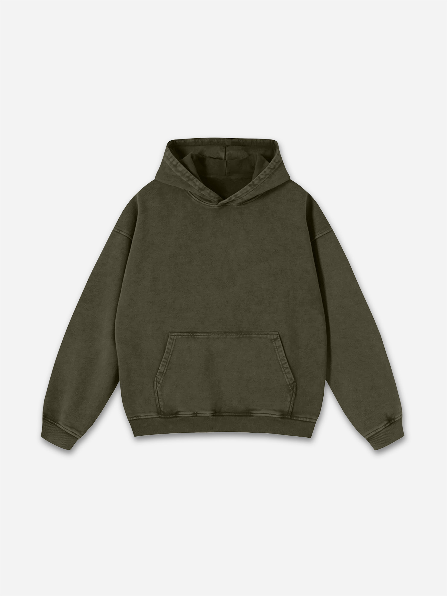 Vintage Essential Washed Pullover Hoodies