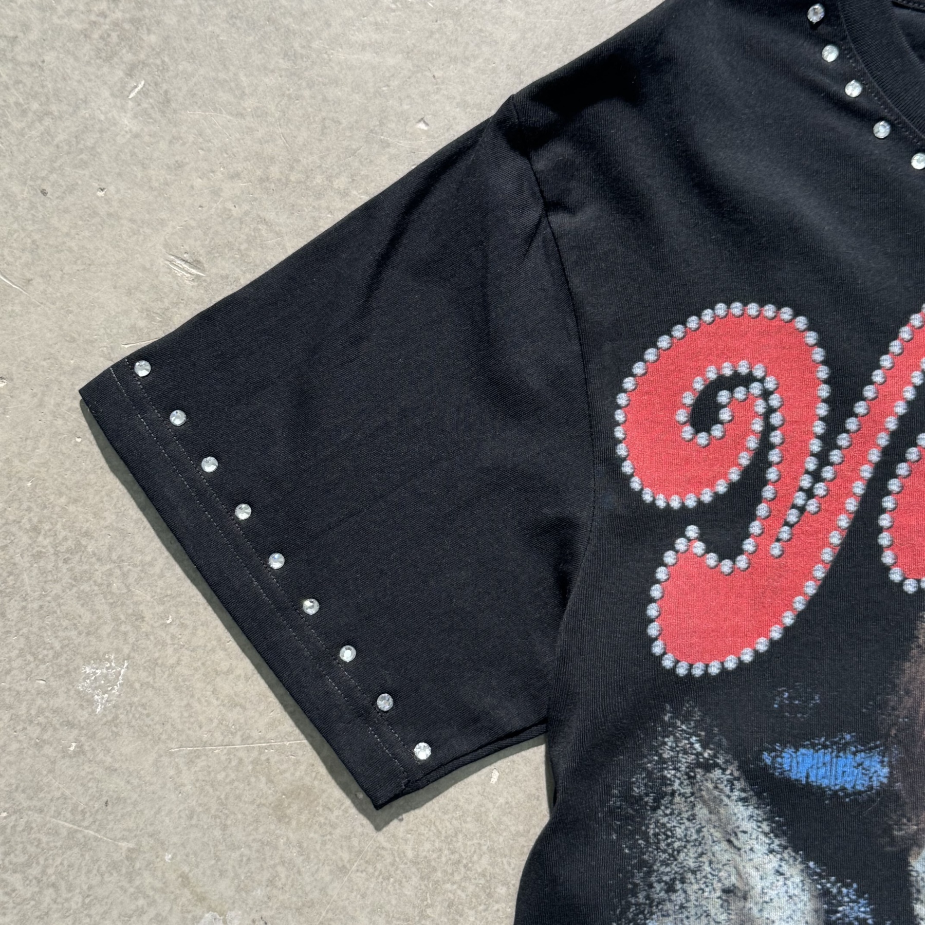 Valley Prayer Angel Vintage Distressed Graphic Cotton T-shirt