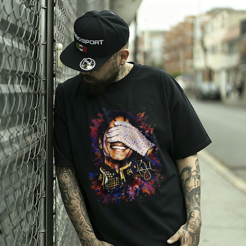Michael Jackson Printed Men's T-shirt