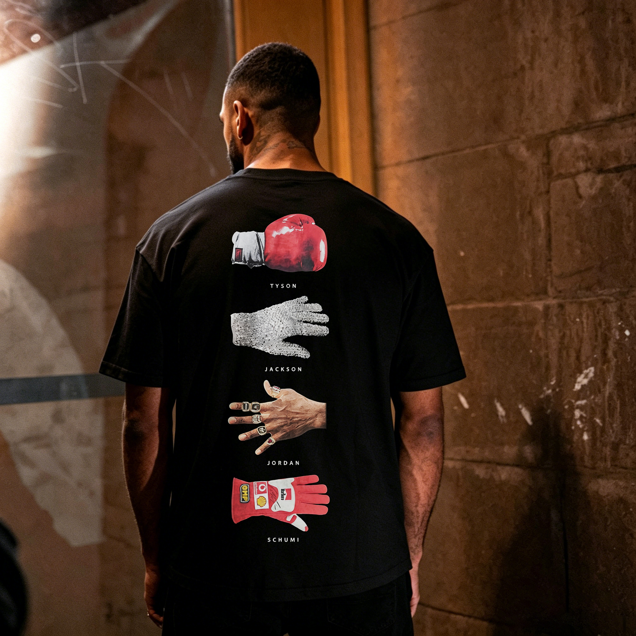 GOAT Tyson Jackson Jordan Schumi Printed Men's T-shirt