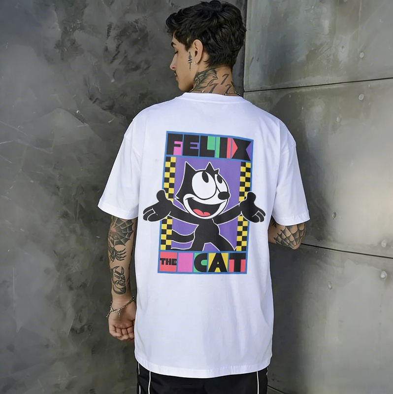 Felix The Cat Printed Men's T-shirt