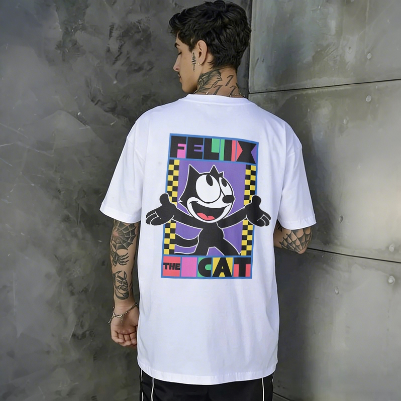 Felix The Cat Printed Men's T-shirt