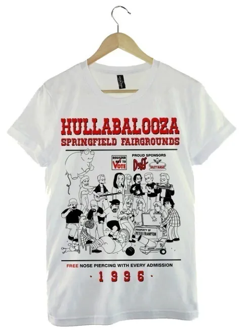 Remera Simpsons Hullabalooza Unisex Tee