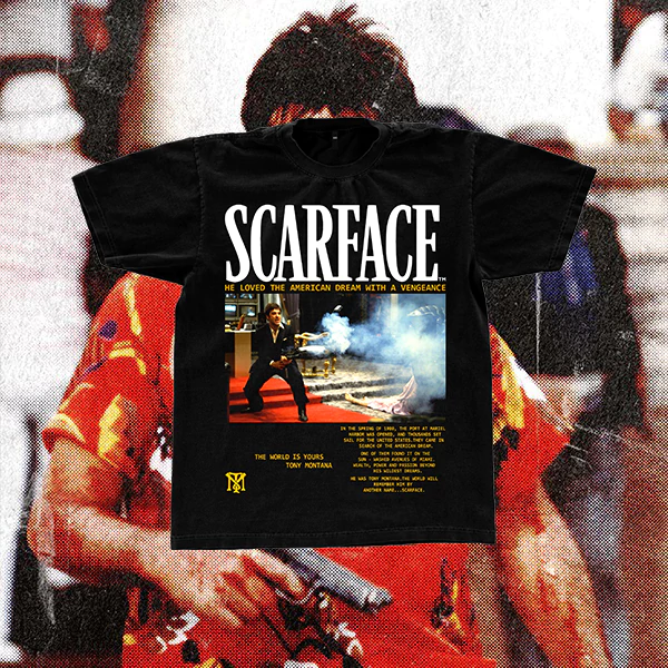 Remera Scarface Unisex Tee