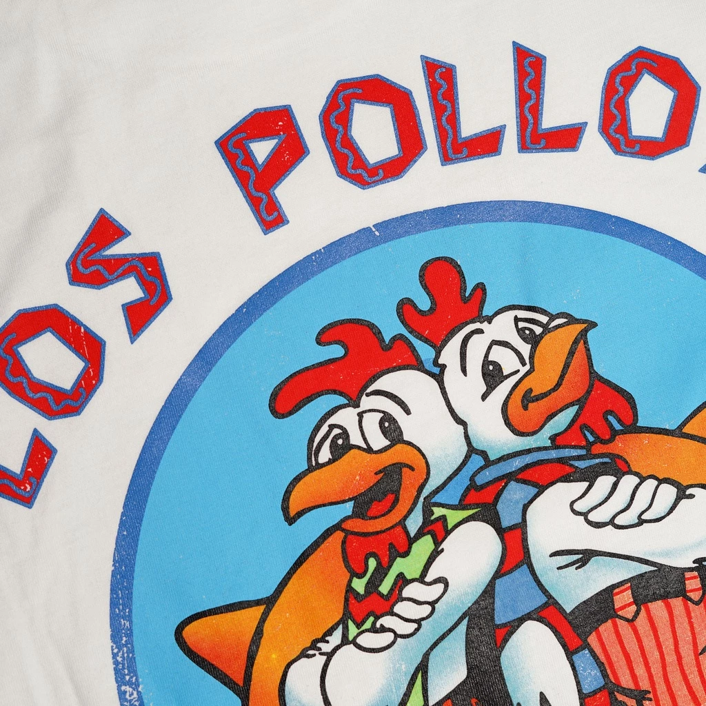 Los Pollos Hermanos Breaking Bad Men's T-shirt（Double-sided Print）
