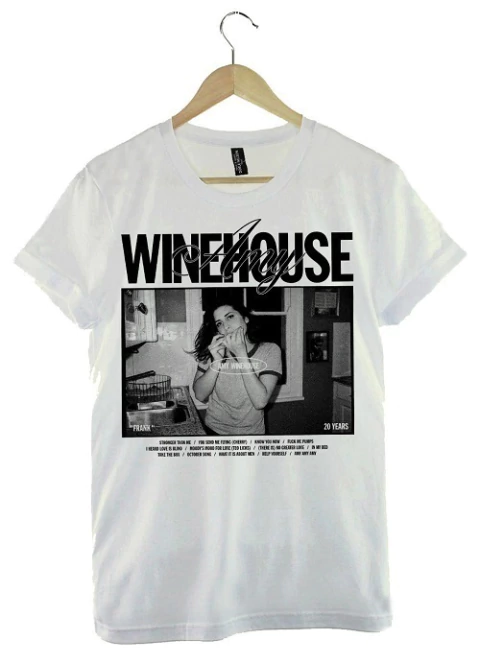Remera Amy Winehouse Unisex Tee