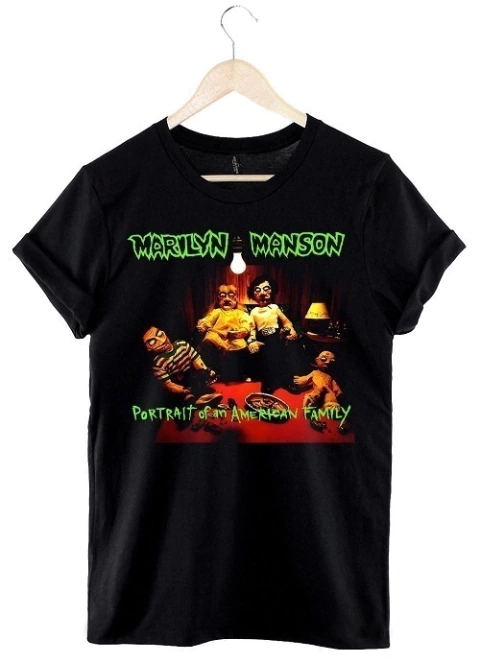 Remera Marilyn Manson Unisex Tee