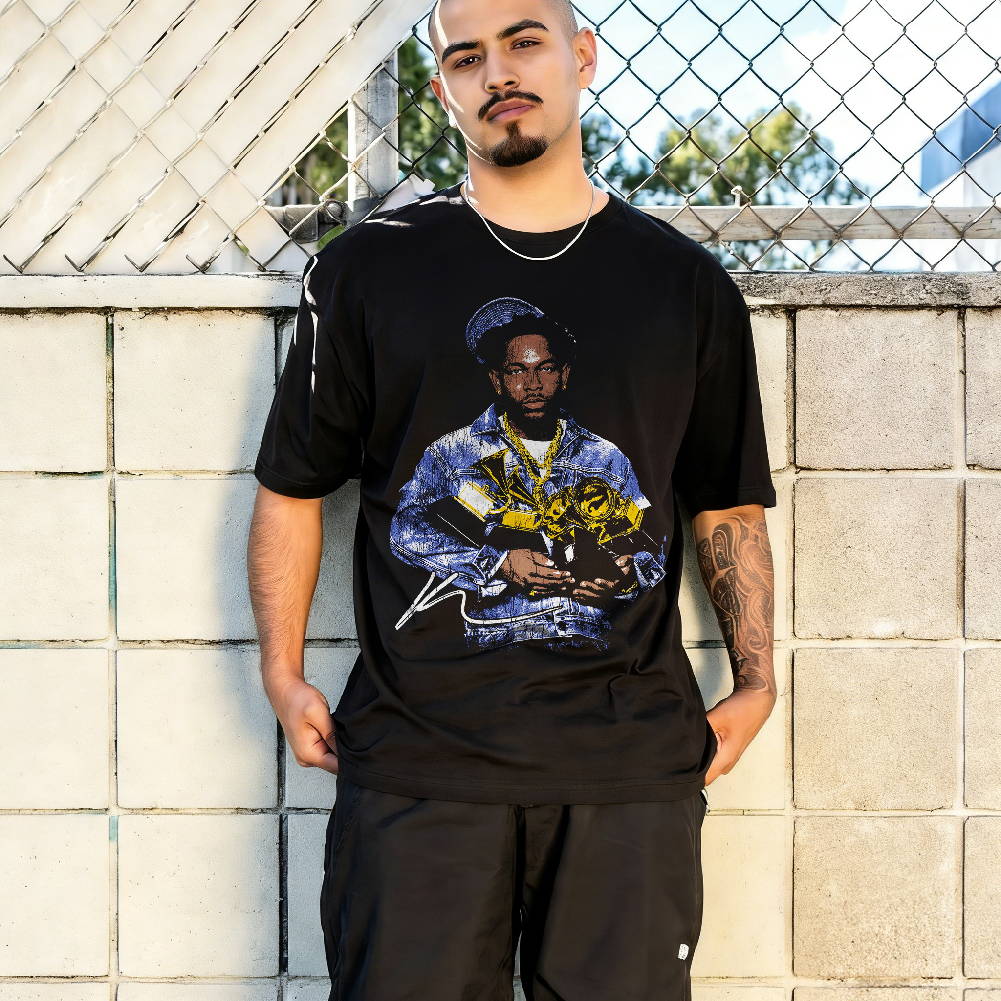 Kendrick Lamar Printed Men's T-shirt