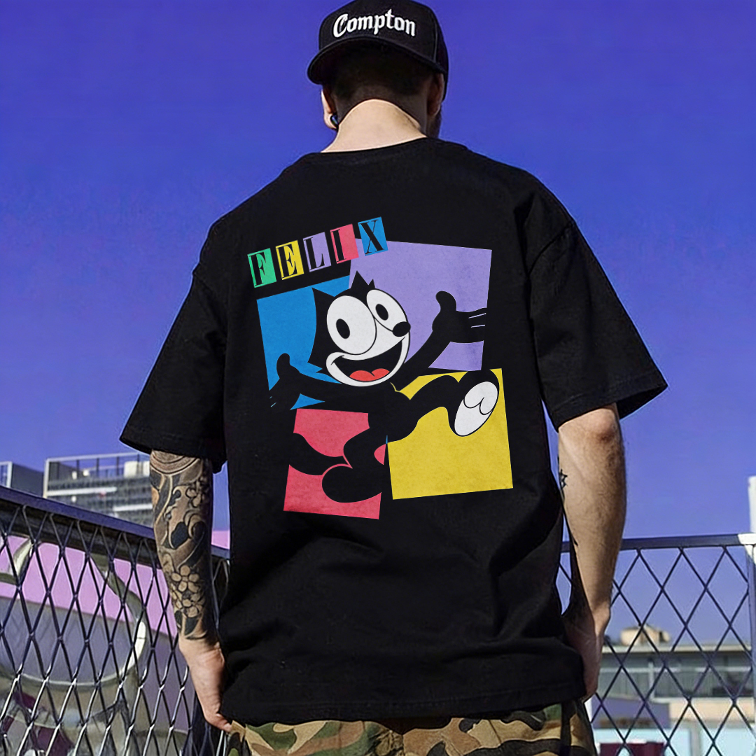 Felix The Cat Printed Men's T-shirt