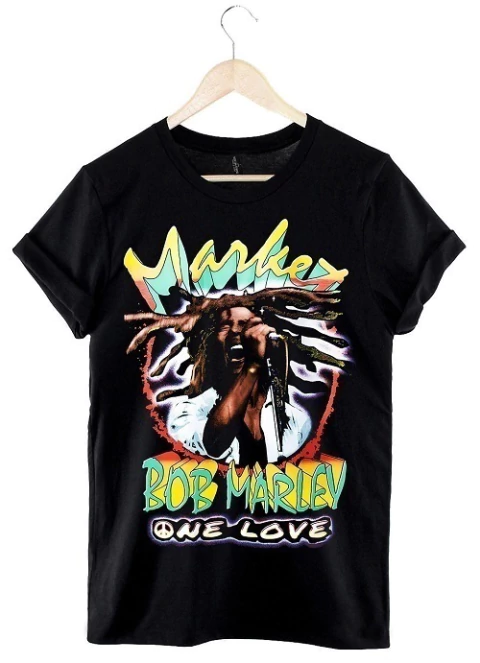 Remera Bob Marley Unisex Tee