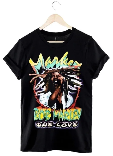Remera Bob Marley Unisex Tee