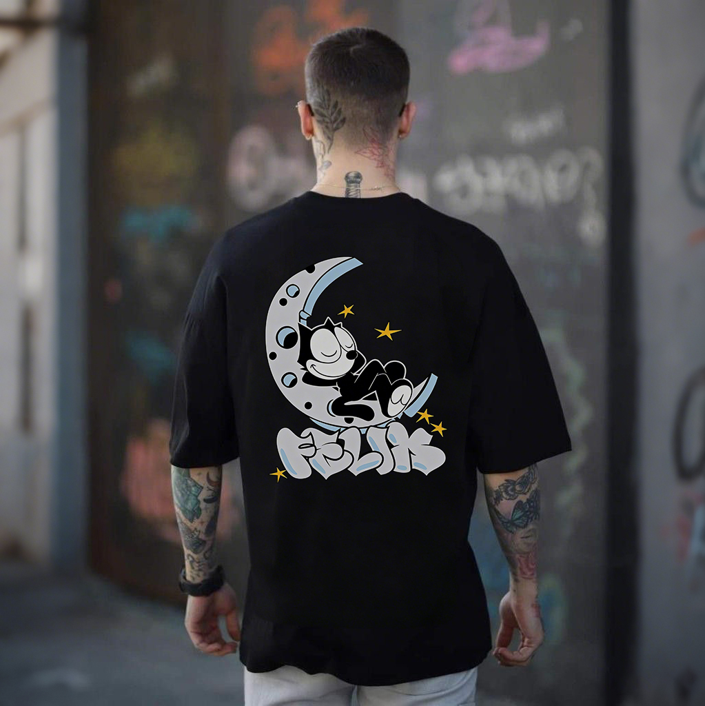 Felix The Cat Printed Men's T-shirt