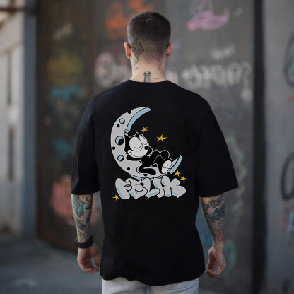 Felix The Cat Printed Men's T-shirt