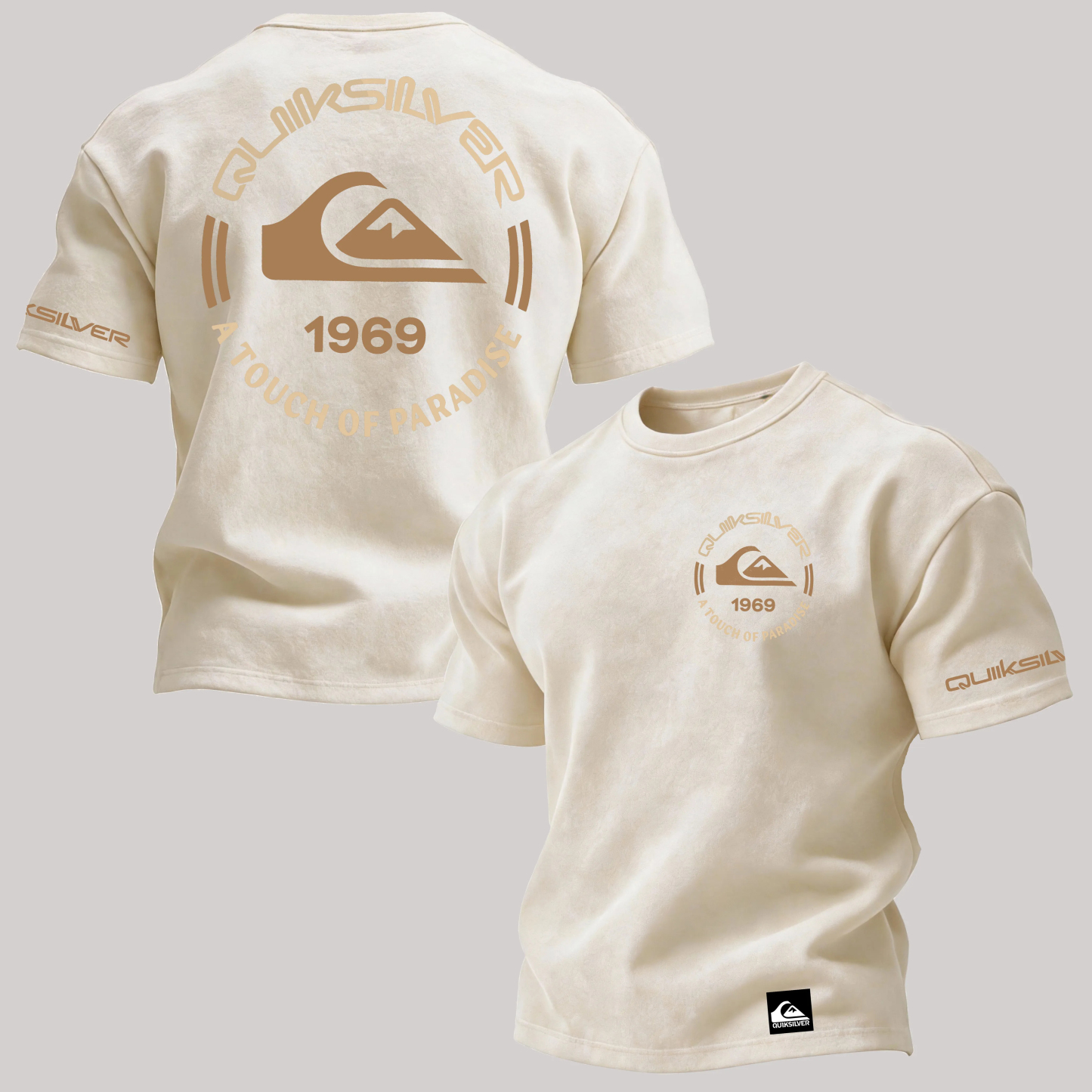 Quiksilver 1969 Vintage Paradise Printed Men's T-shirt