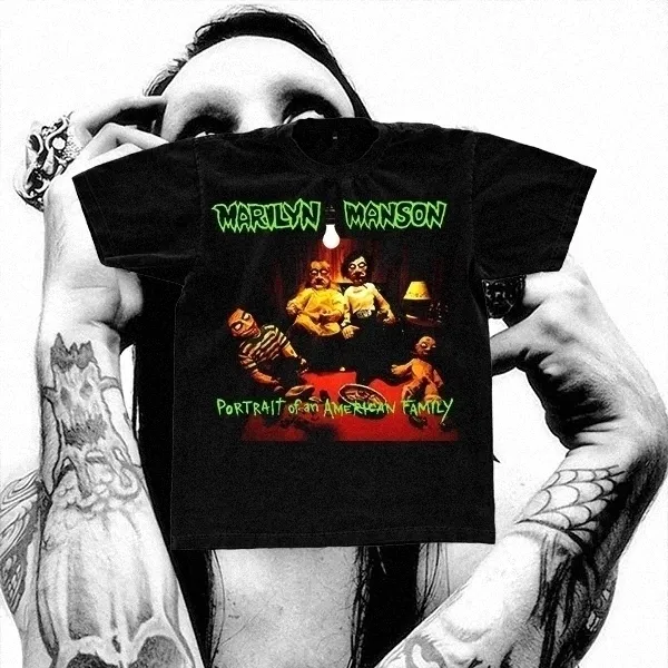 Remera Marilyn Manson Unisex Tee