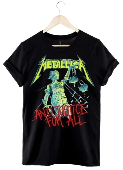 Remera Metallica Unisex Tee