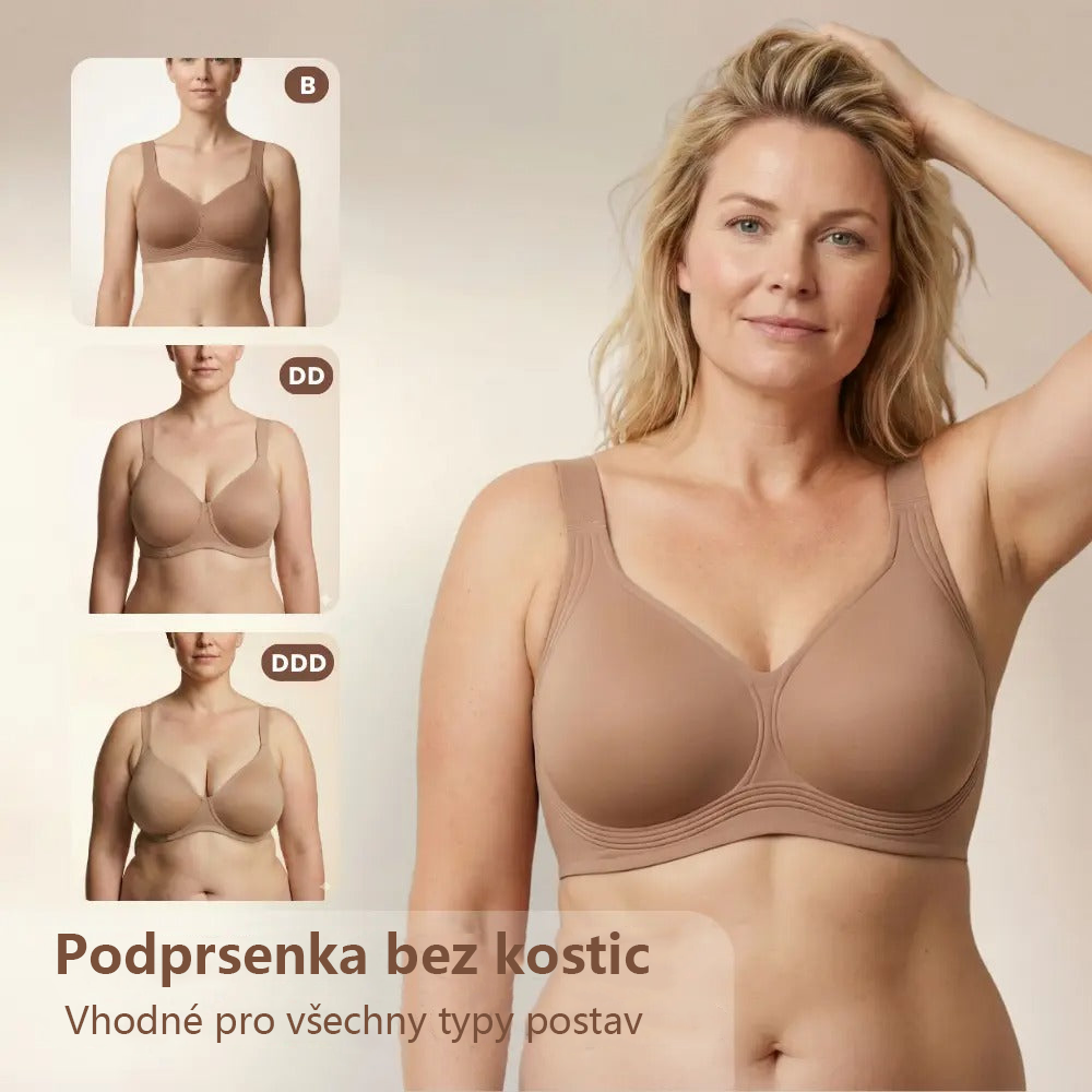 Triumph® 3dílná podprsenka – Novinka 2026 🌸 Bez kostic, měkká jako druhá kůže 💫