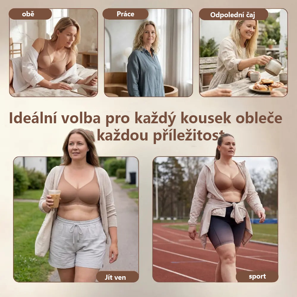 Triumph® 3dílná podprsenka – Novinka 2026 🌸 Bez kostic, měkká jako druhá kůže 💫