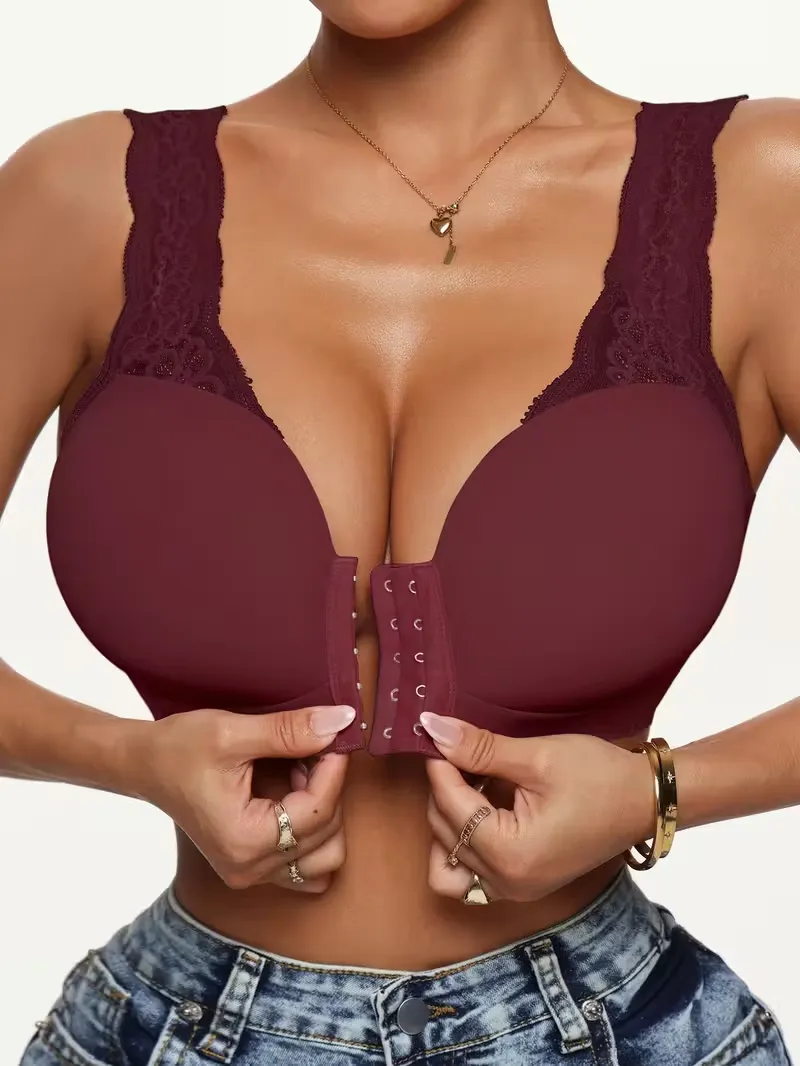 Triumph® 4dílná 👑 podprsenka plus size front bra