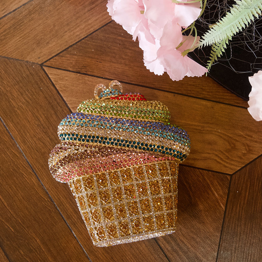 Golden Cake Handbag