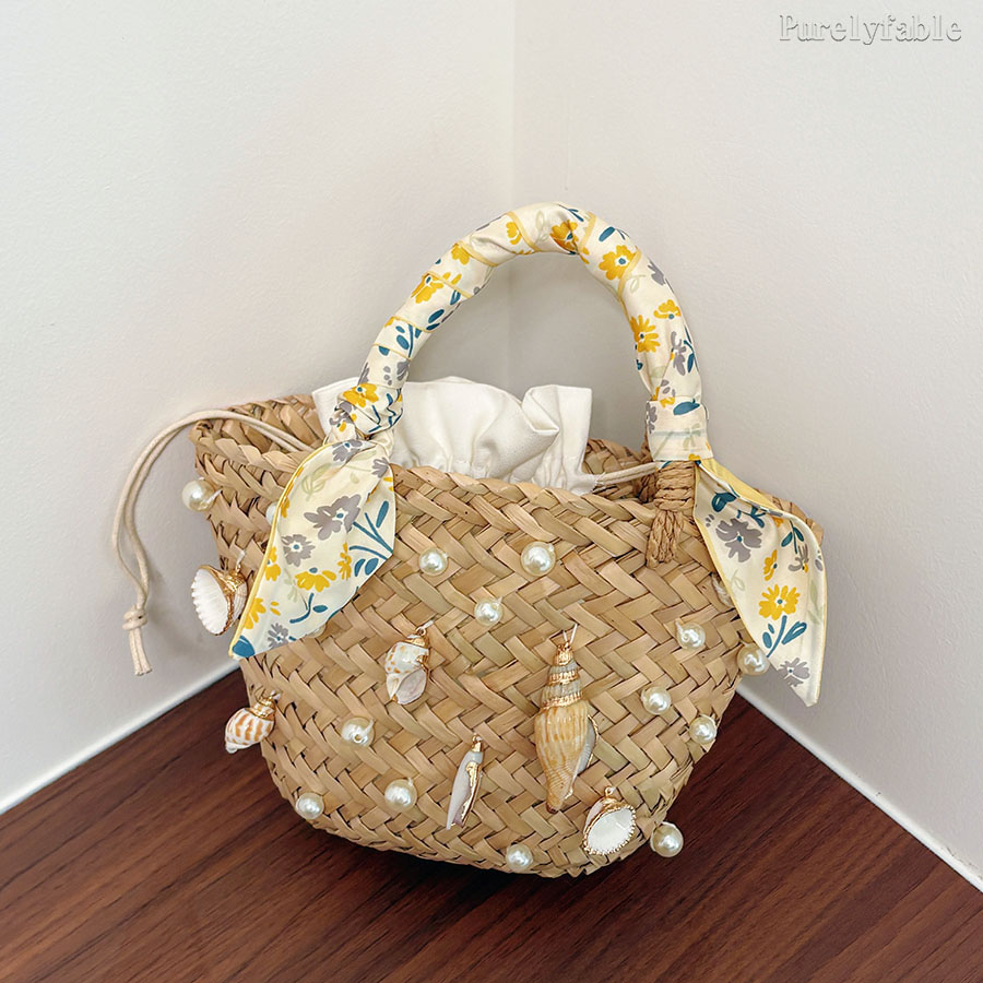Off White Hand-Held Crossbody Bag