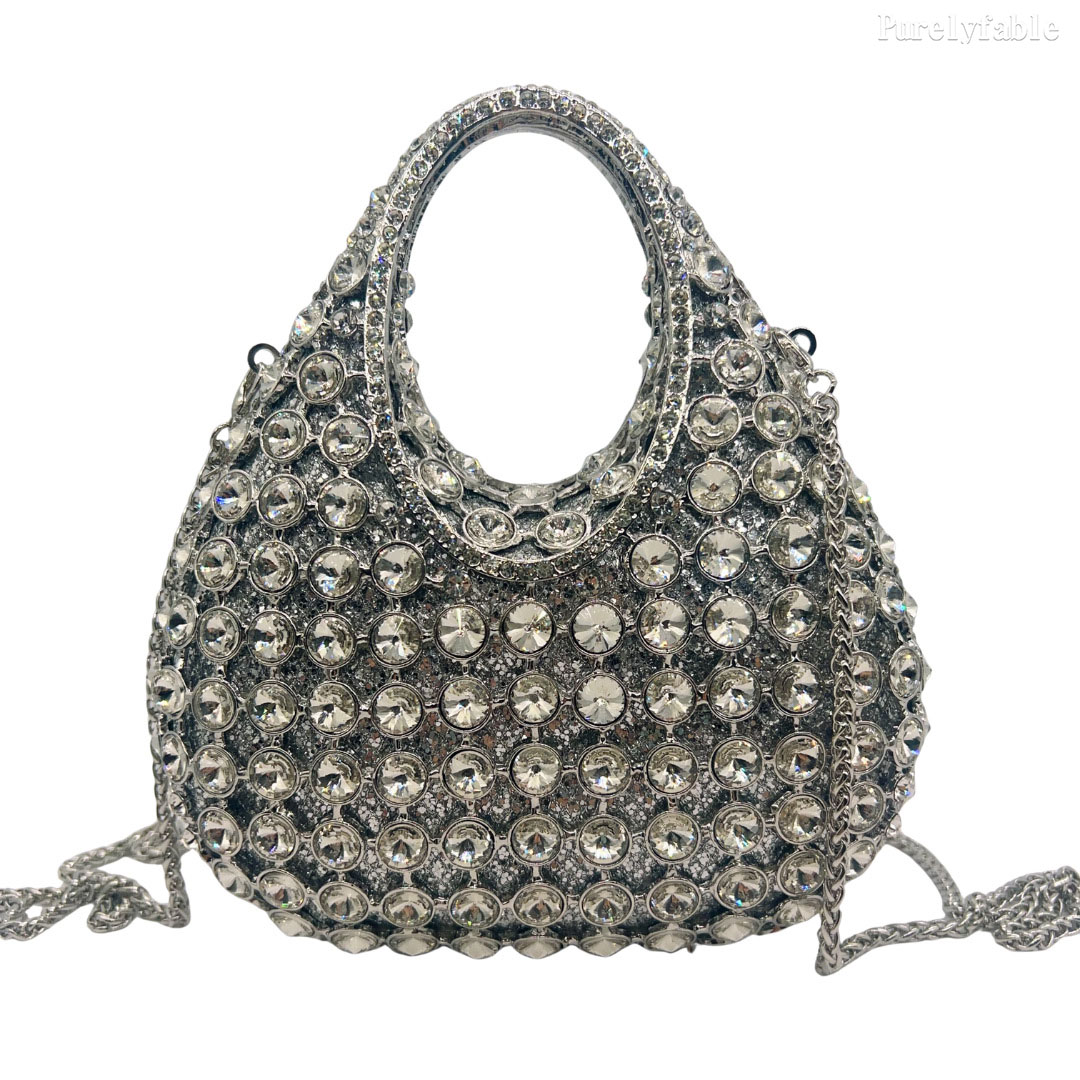 Silver Party Bag