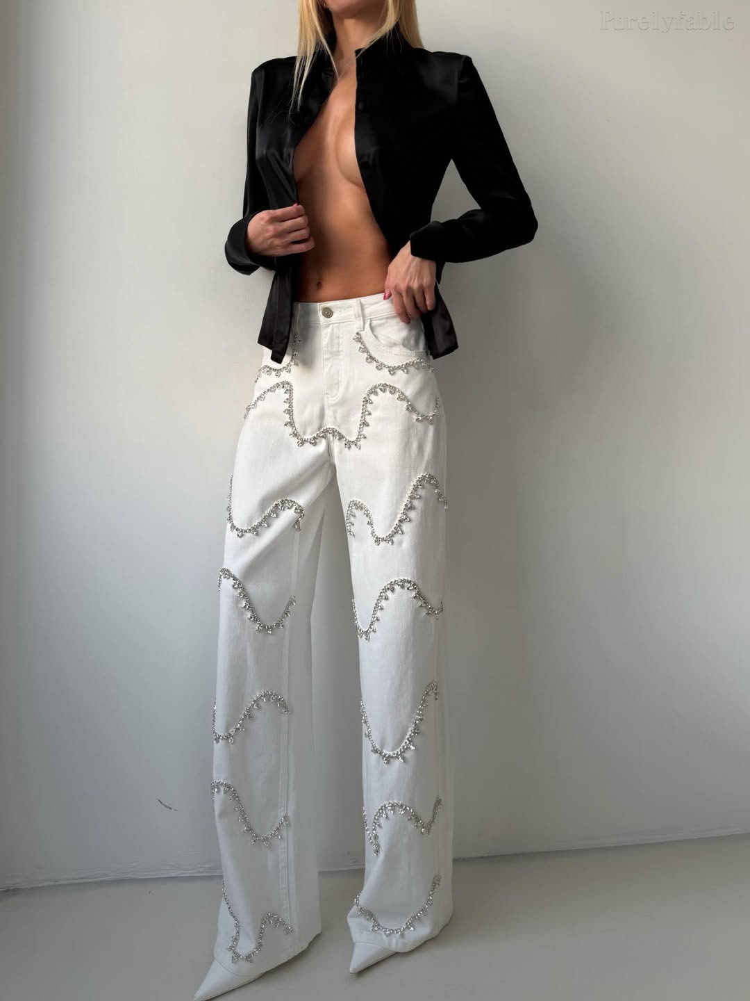Beatrice White Backless Dress
