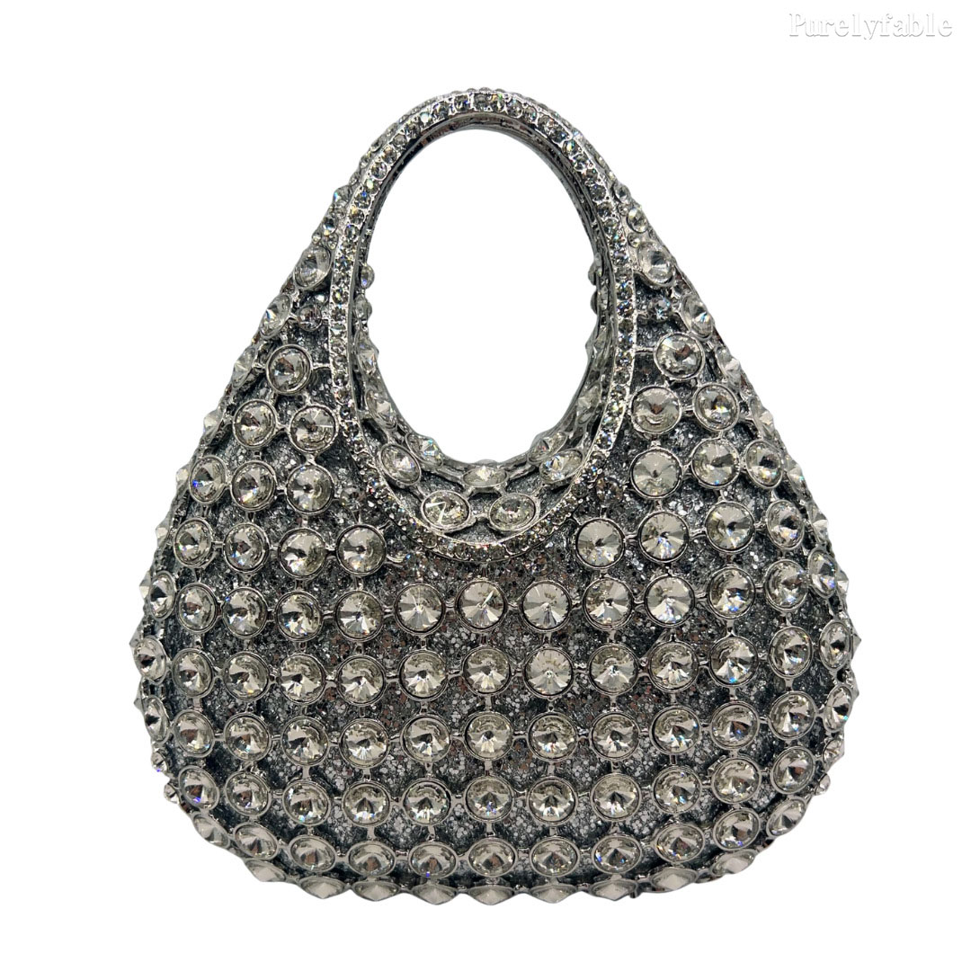 Silver Party Bag