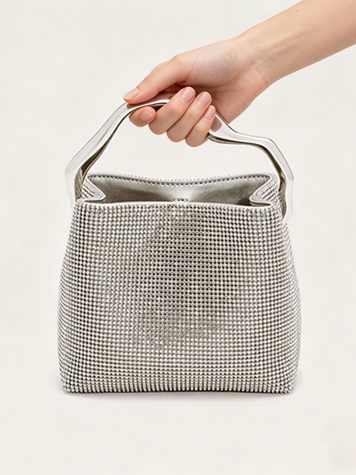 Gold Rhinestone Handbag