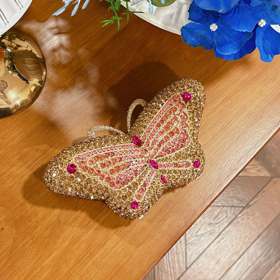 Pink Butterfly Handbag