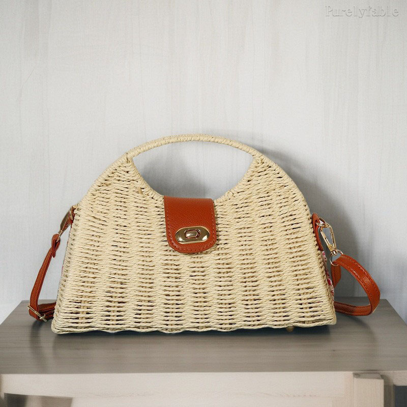 Coffee Colored Crossbody Bag