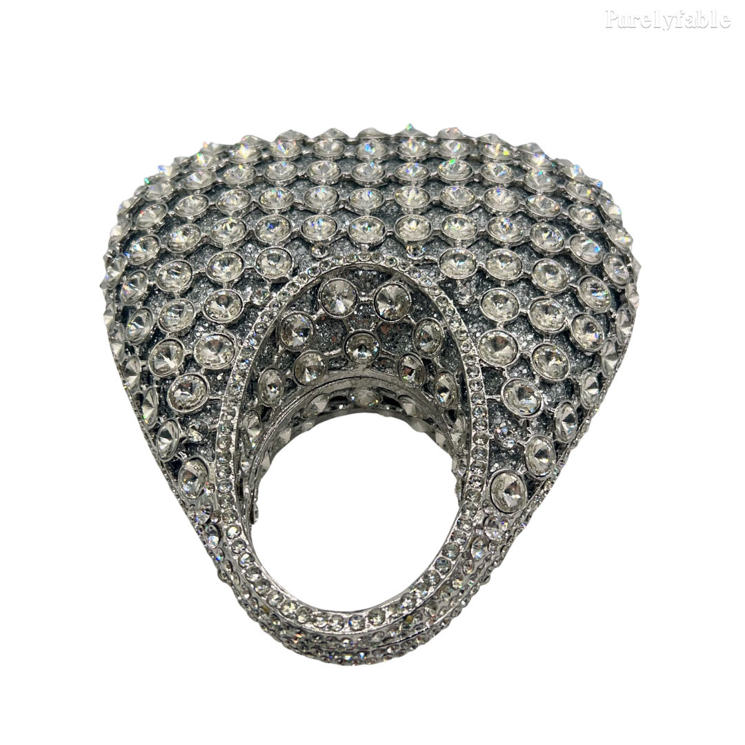 Silver Party Bag