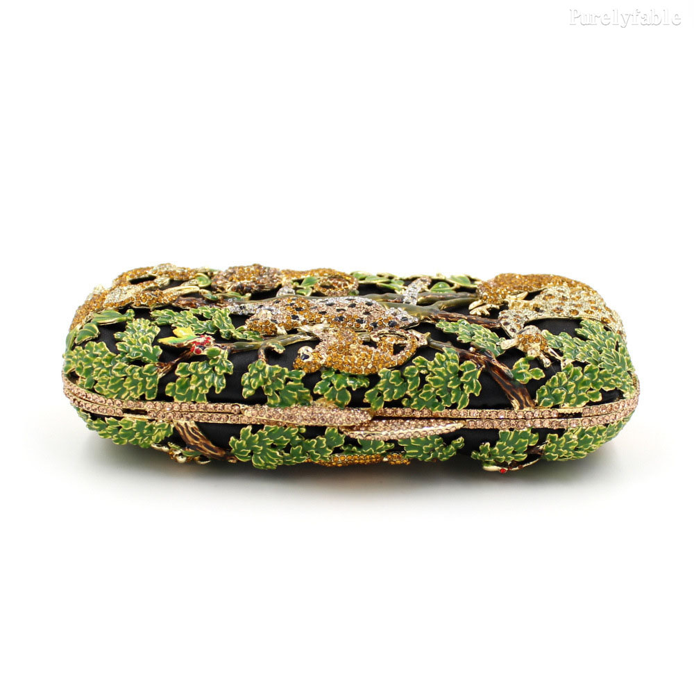 Dark Green Animal Forest Dinner Package