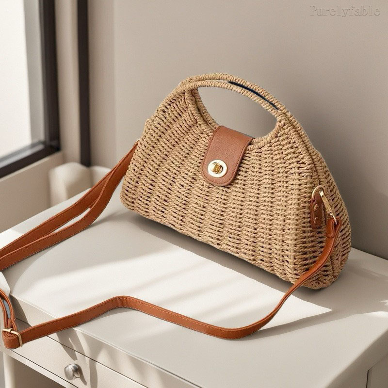 Coffee Colored Crossbody Bag