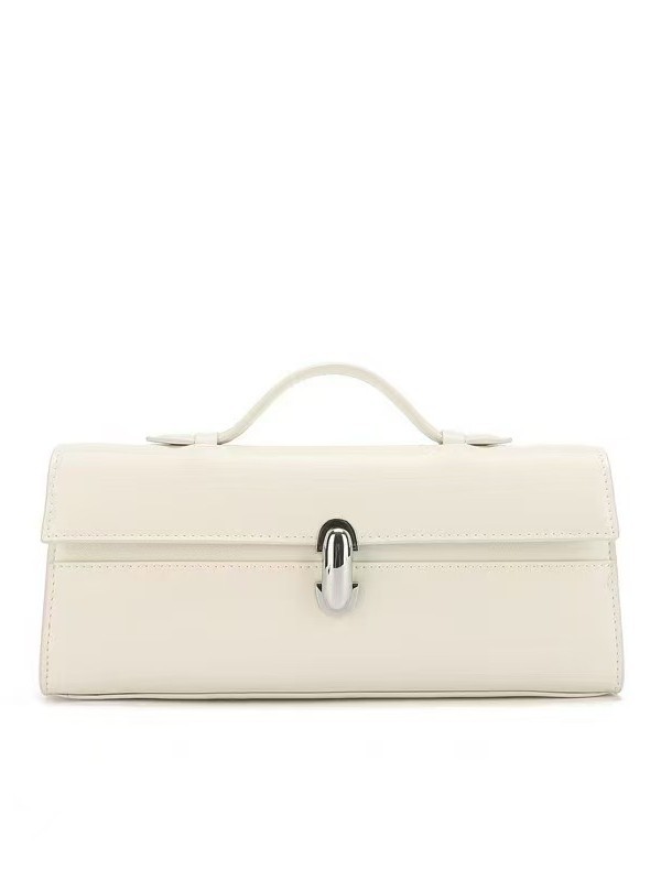 Black Baguette Handbag