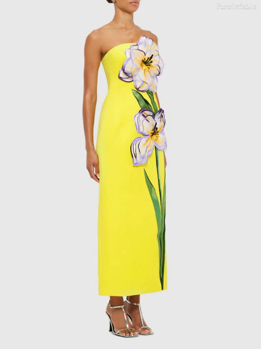 Elina's European-style elegant design dress