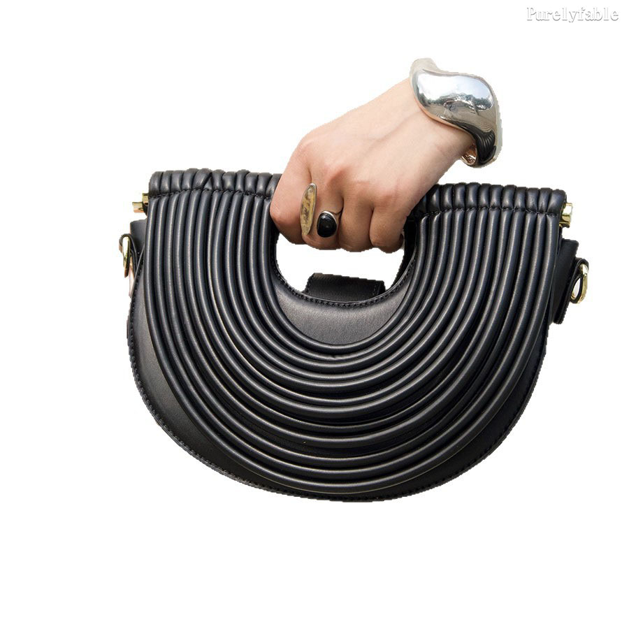 Wine Red Noodle Bag