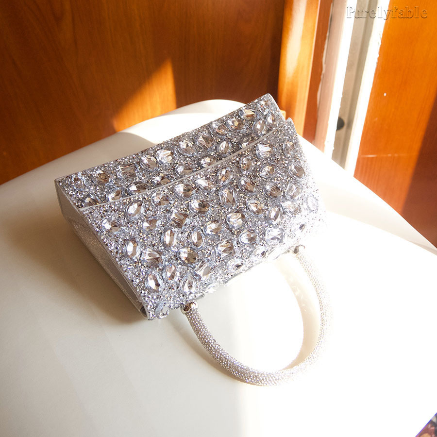 Black Handheld Banquet Bag