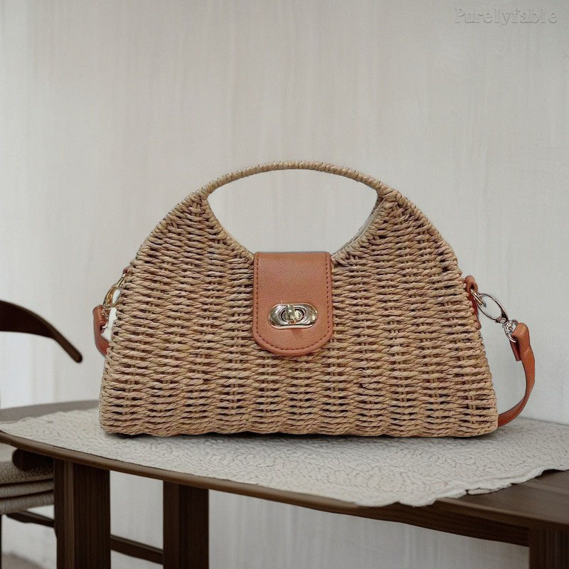 Coffee Colored Crossbody Bag
