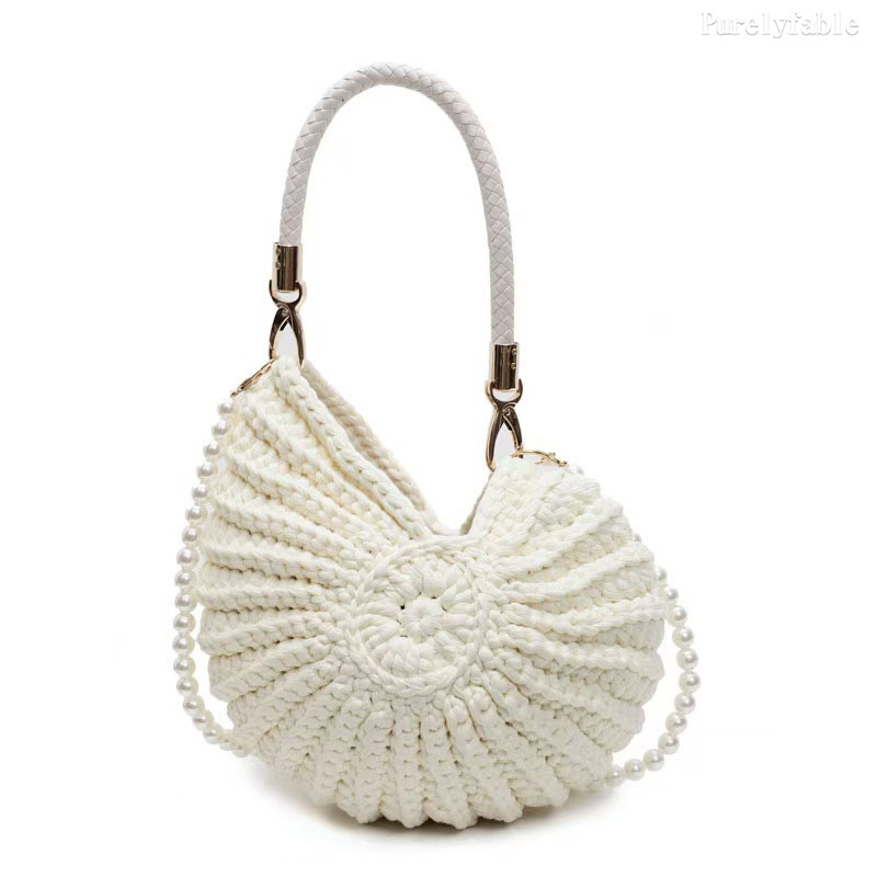 Green Conch Shell Bag