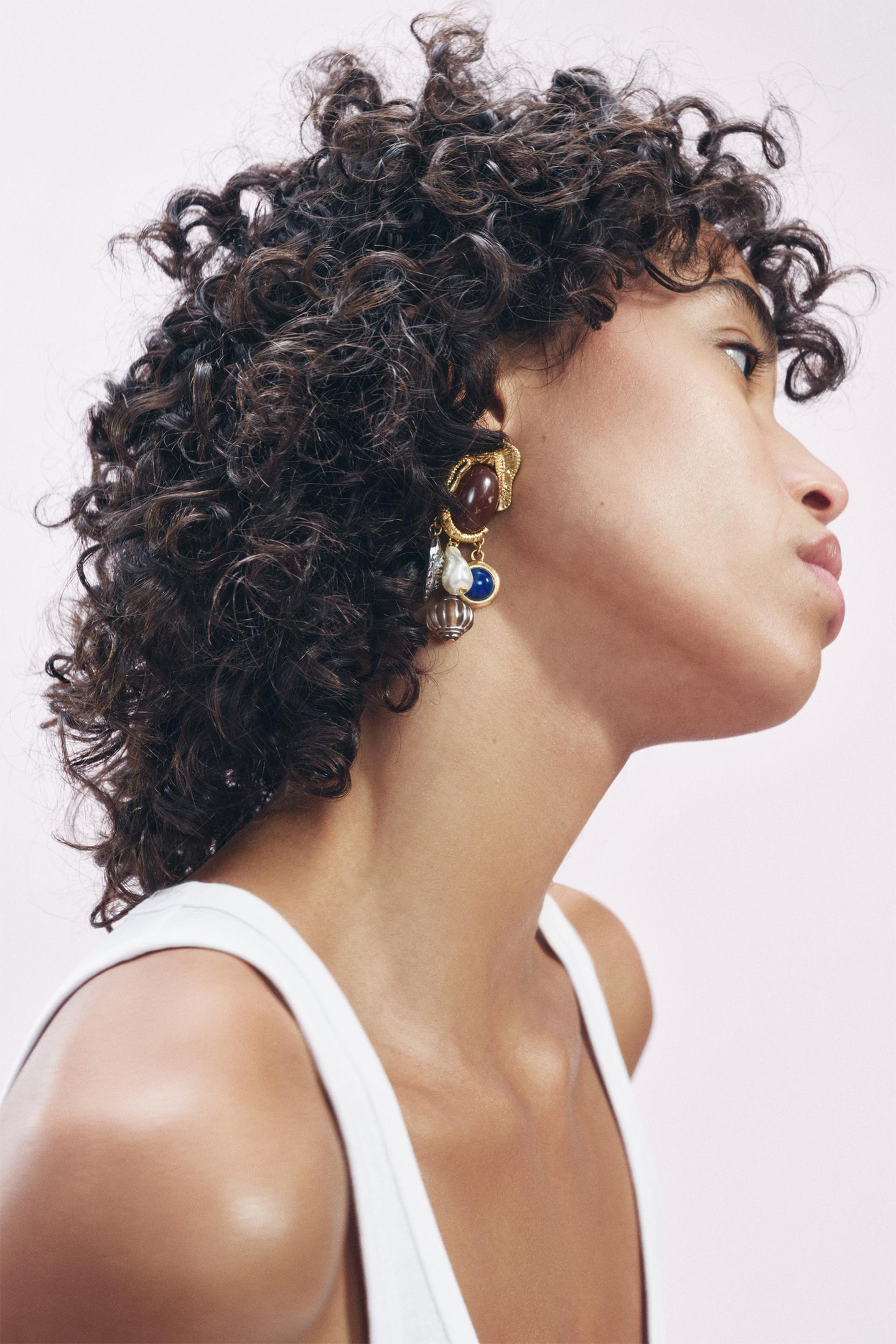 Elephant Gemstone Drop Earrings-purelyfable