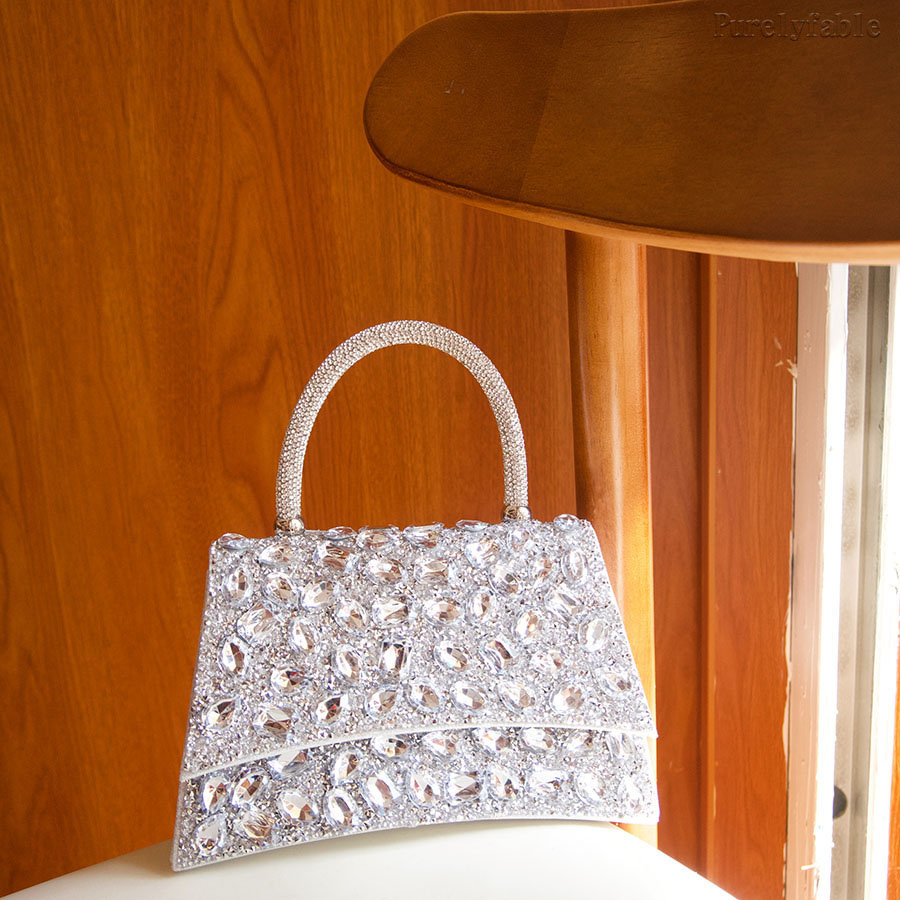 Black Handheld Banquet Bag