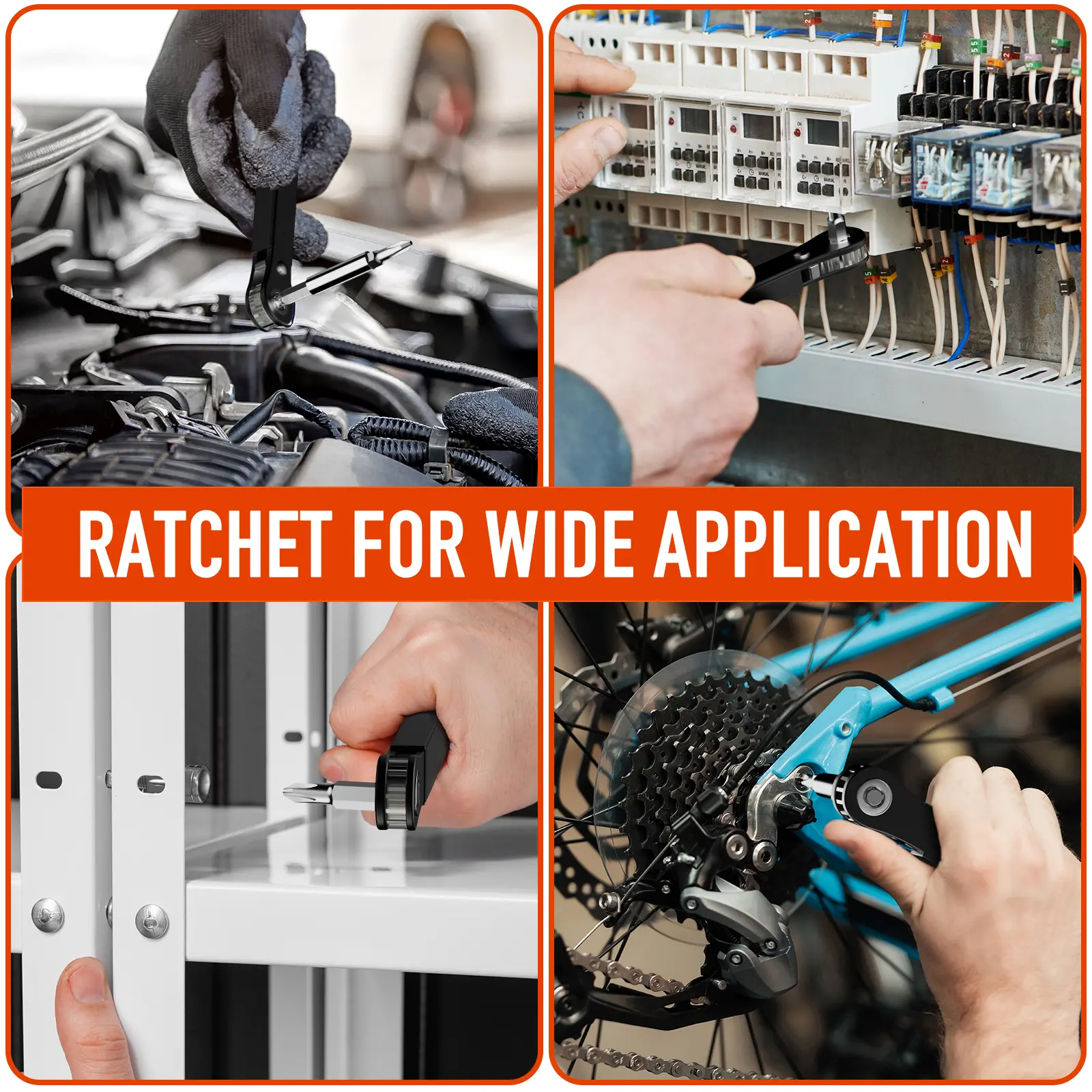 Gifts for Men 22 in 1 Multifunction Screwdriver, 90 Degree Right Ratchet Screwdriver Set, Ratcheting Pocket Screwdriver Gifts for Men, Household Repair Tool Kit for Furniture, Father's Day& Birthday Gifts for Men Dad