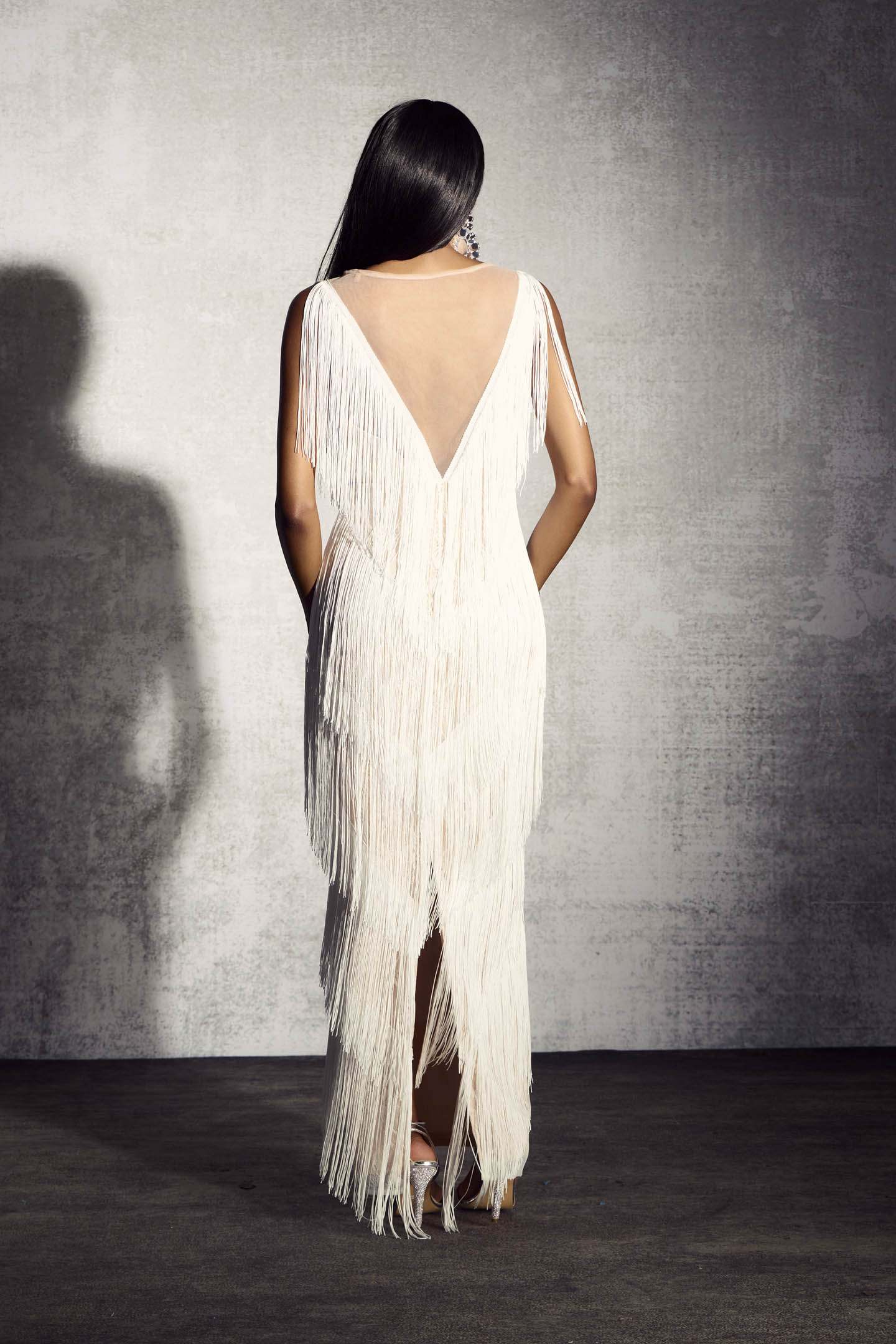 Joanna Fringe Trim Maxi Lace Dress-purelyfable