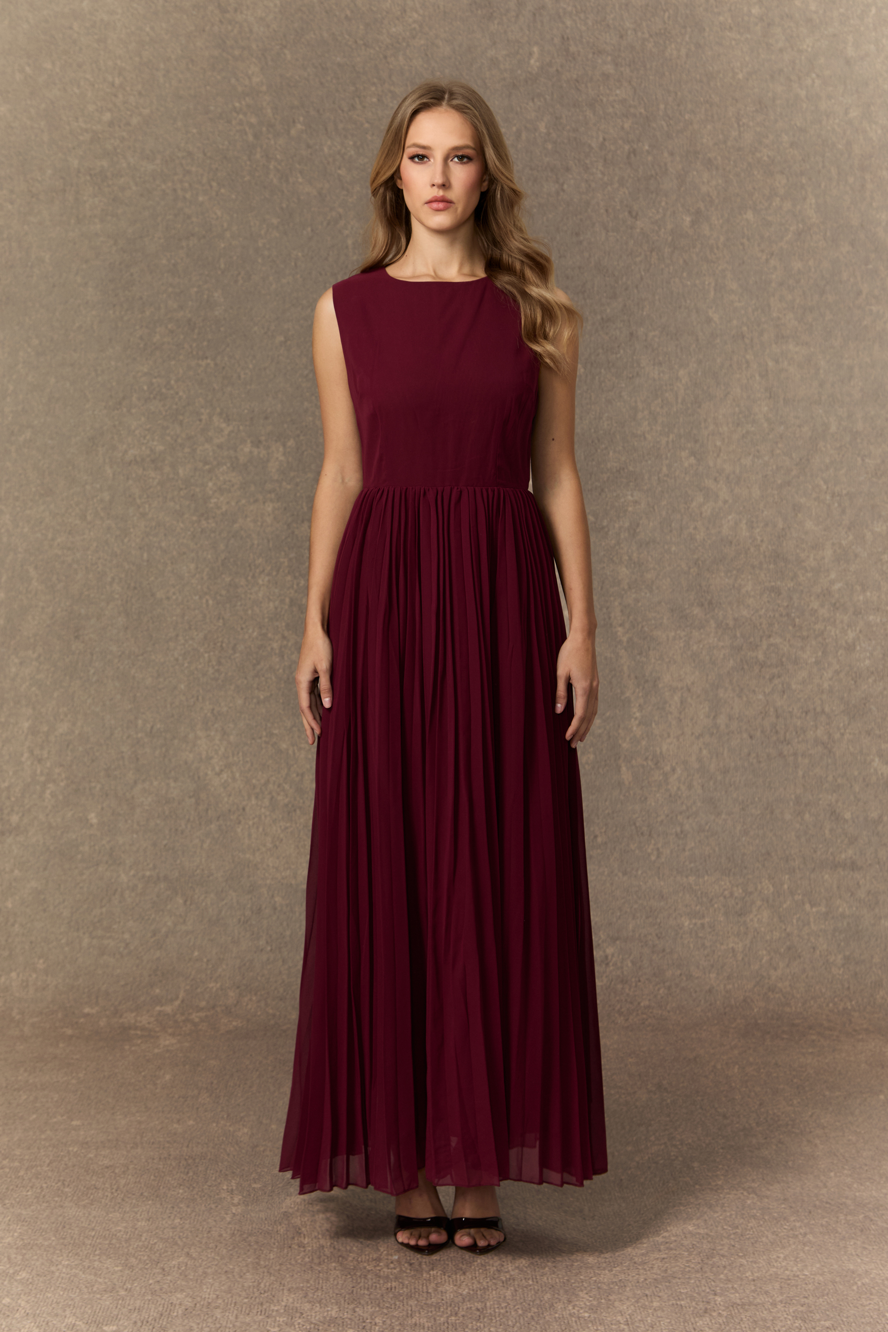 Crushing On You Beaded Double Breasted Jacket & Pleated Dress Set-purelyfable