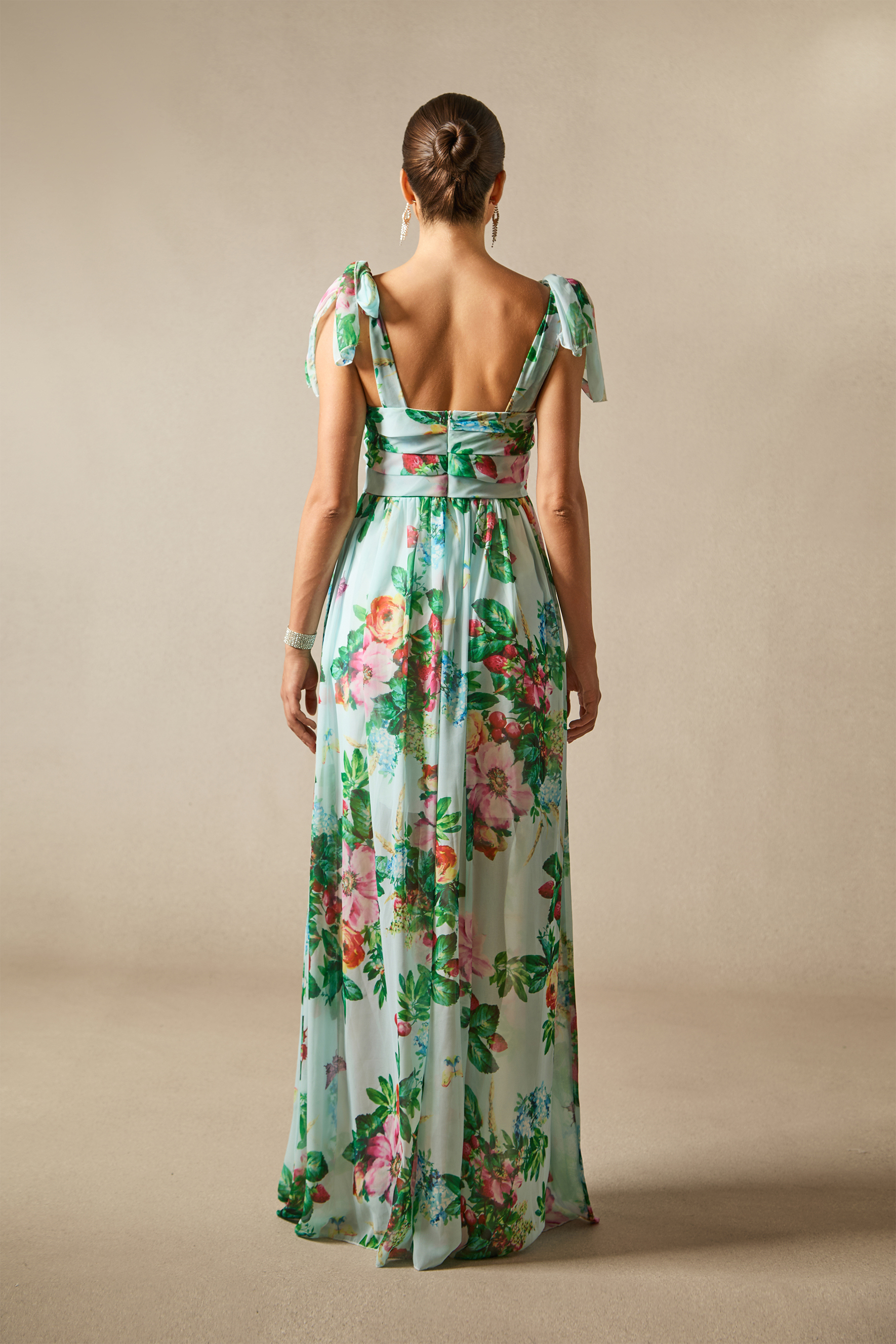Dinah Printed Strap Maxi Dress-purelyfable