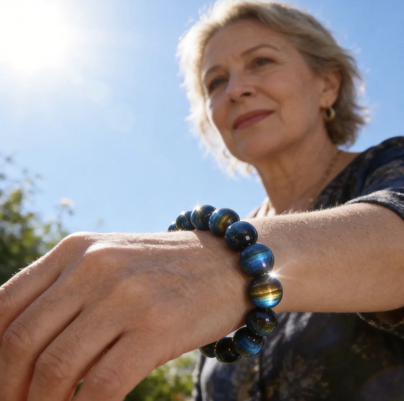 FREE Today: Against Negative Energy Tiger Eye Bracelet