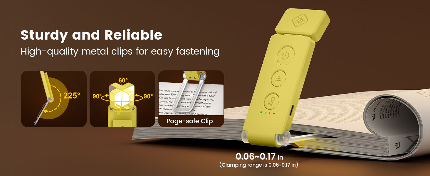 reading lights for books in bed